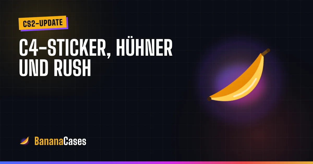 BananaCases-Cover zum CS2 Rush-Hour-Update